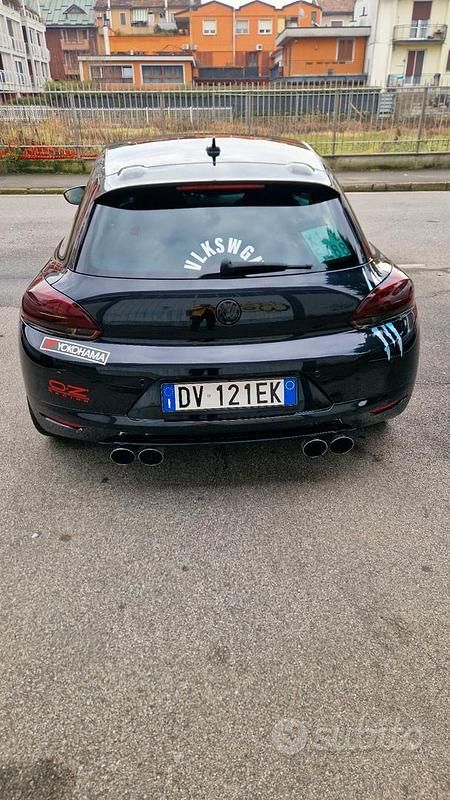 Usata VW Scirocco 160 CV (117 kW) 2009 Nero Coupé