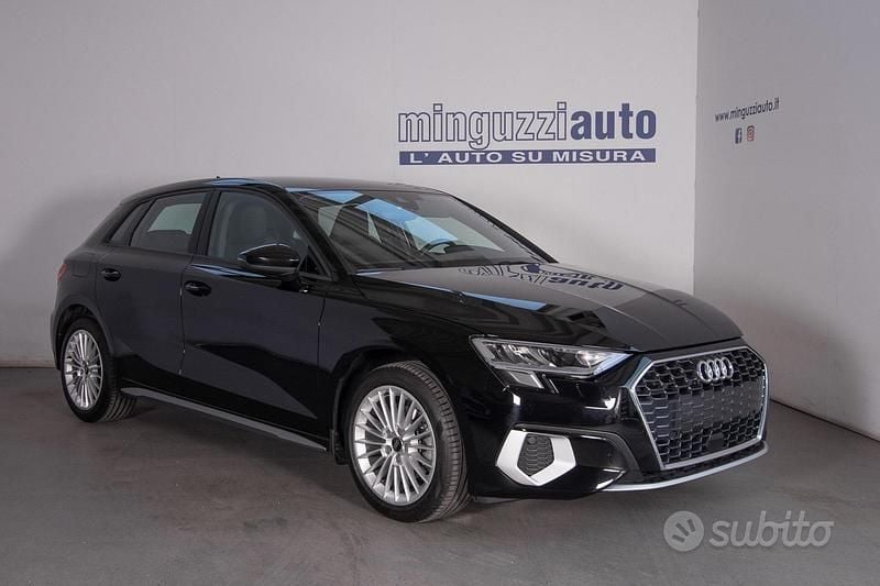 Usata Audi A3 Sport 150 CV (110 kW) 2023 Nero Berlina