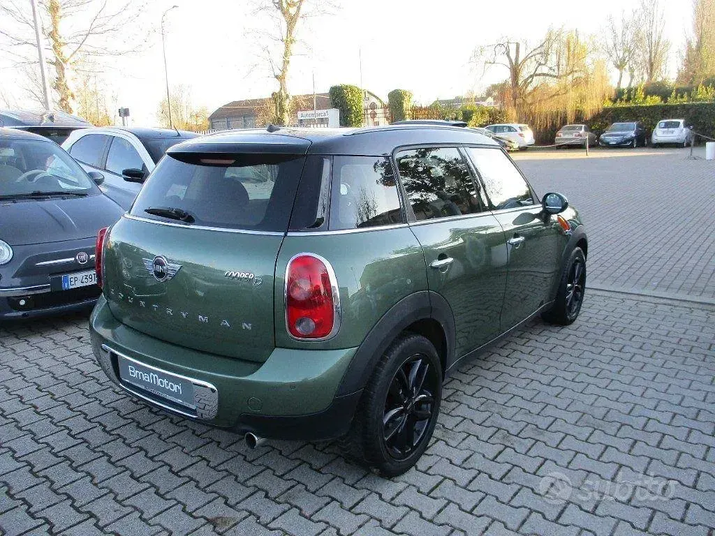 Usata Mini Cooper D Countryman 111 CV (81 kW) 2015 Verde SUV