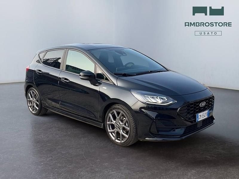 Usata Ford Fiesta ST-Line 125 CV (91 kW) 2023 Agate black Utilitaria