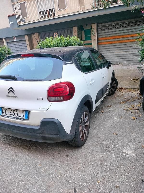 Usata Citroën C3 110 CV (80 kW) 2021 Bianco Utilitaria