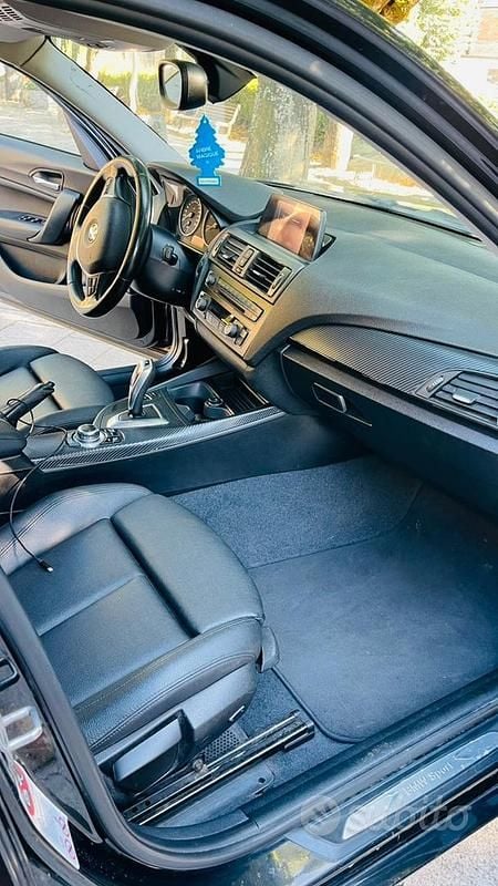 Usata BMW 120 184 CV (135 kW) 2014 Nero Utilitaria