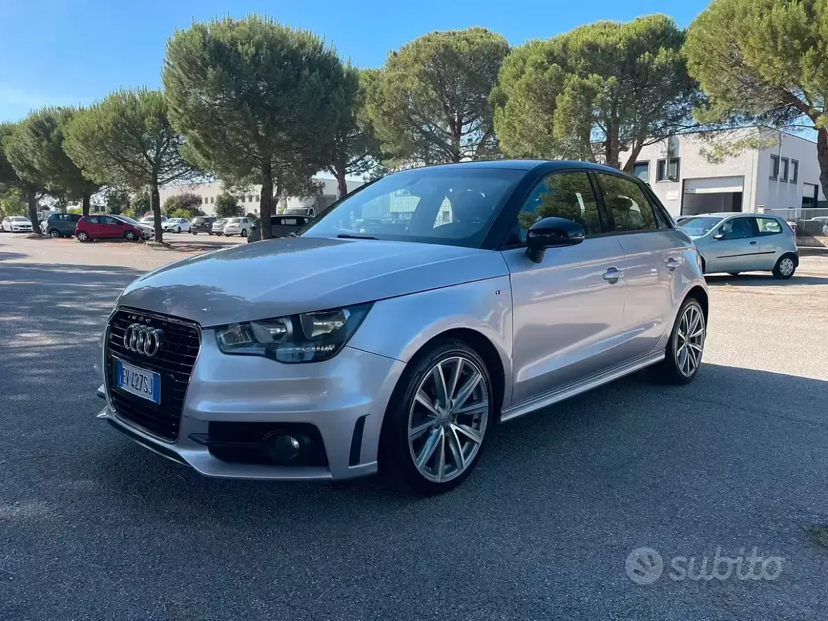 Usata Audi A1 S-Line 90 CV (66 kW) 2014 Grigio Utilitaria