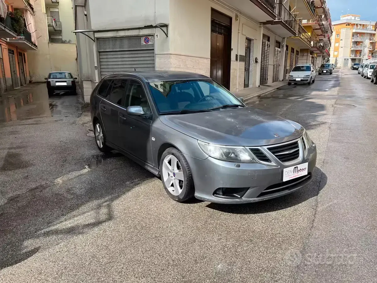 Usata Saab 9-3 Linear 150 CV (110 kW) 2007 Grigio Station wagon