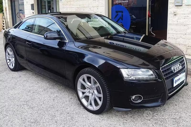 Usata Audi A5 Ambition 190 CV (139 kW) 2008 Nero metallizzato Coupé