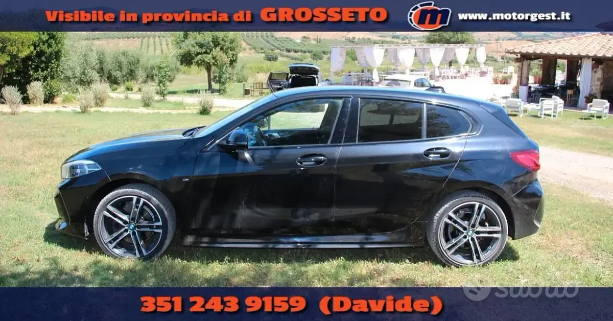 Usata BMW 118 M Sport 150 CV (110 kW) 2021 Nero Utilitaria