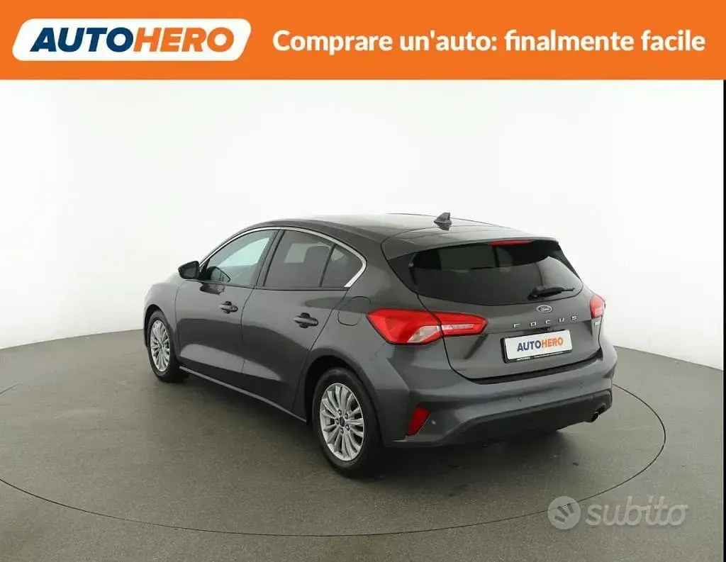 Usata Ford Focus Titanium 125 CV (91 kW) 2018 Nero Berlina