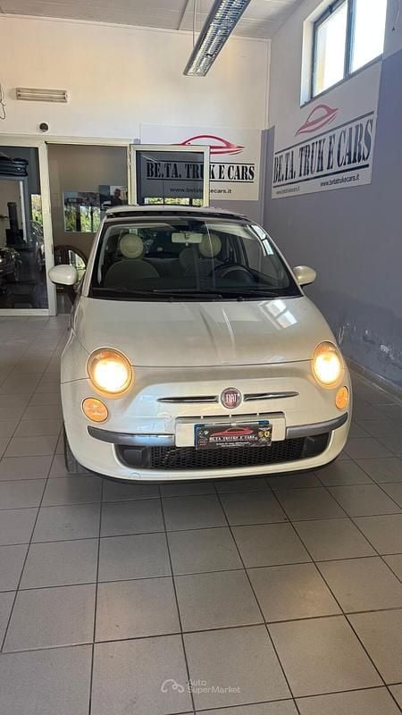 Usata Fiat 500 Lounge 75 CV (55 kW) 2008 Bianco Berlina