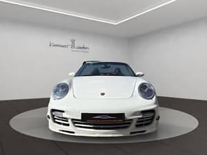 Usata Porsche 911 Turbo Cabriolet 480 CV (353 kW) 2008 Bianco Cabrio