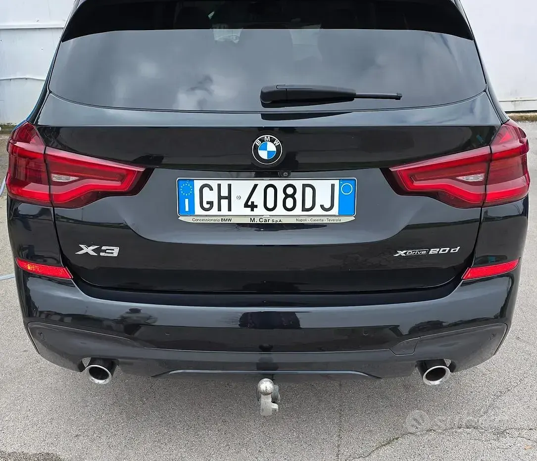 Usata BMW X3 M Sport 190 CV (139 kW) 2020 Nero SUV