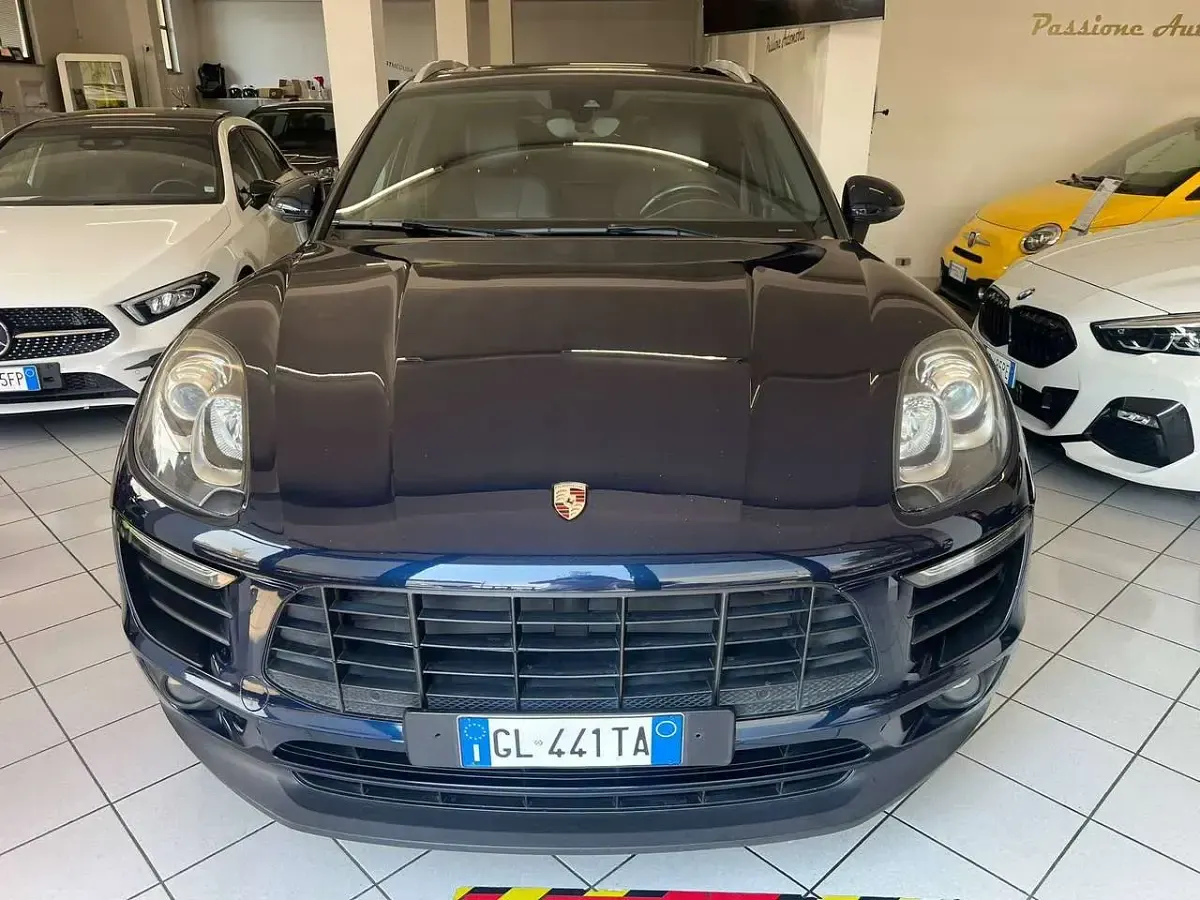 Usata Porsche Macan 250 CV (183 kW) 2016 Blu/azzurro SUV