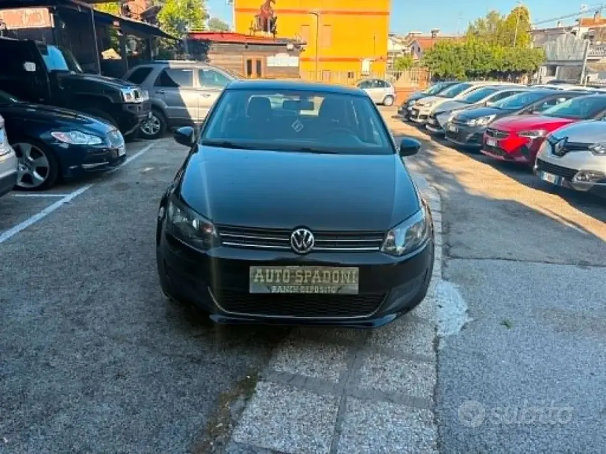 Usata VW Polo Trendline 60 CV (44 kW) 2013 Nero Utilitaria