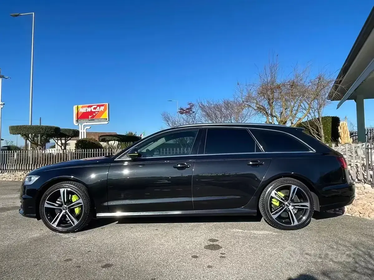 Usata Audi A6 Business 218 CV (160 kW) 2015 Nero Station wagon
