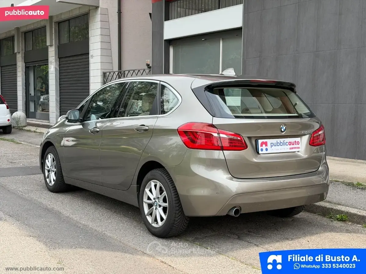 Usata BMW 218 Active Tourer 150 CV (110 kW) 2017 Bronzo Monovolume