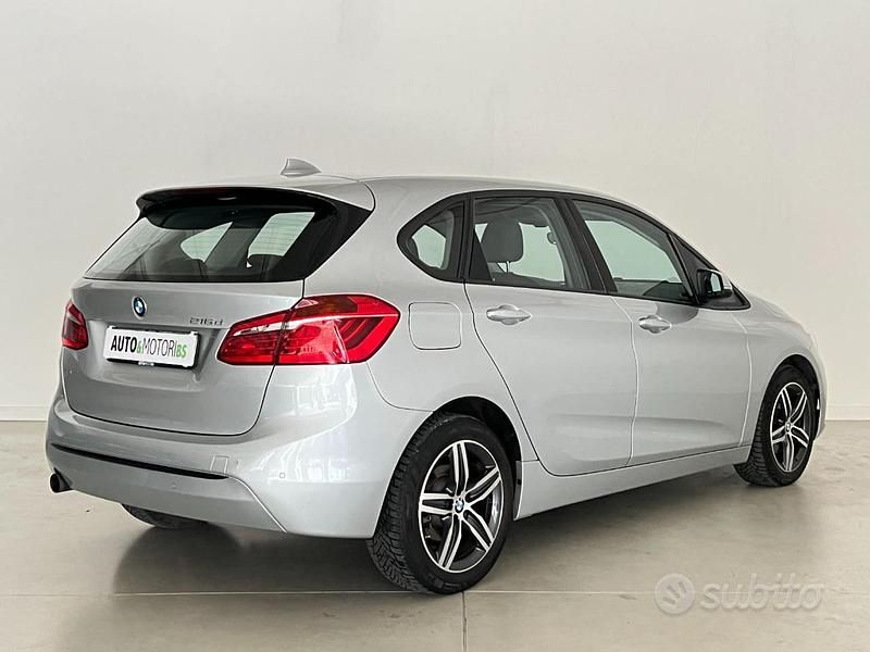 Usata BMW 216 Active Tourer Sport Line 116 CV (85 kW) 2015 Argento Monovolume