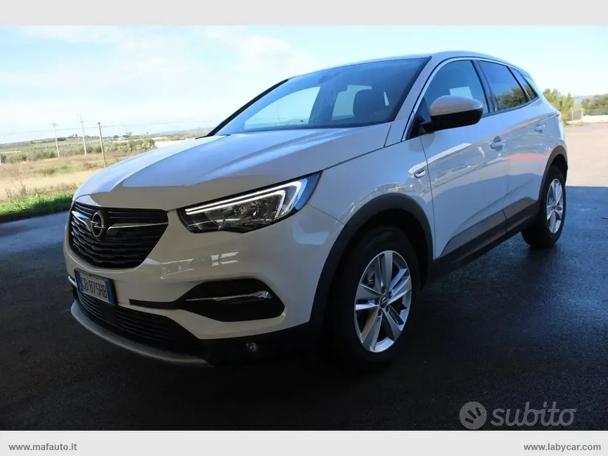 Usata Opel Grandland X S 131 CV (96 kW) 2020 Bianco SUV
