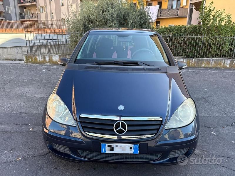 Begagnad Mercedes A160 Avantgarde 82 HK (60 kW) 2006 Blå Sedan