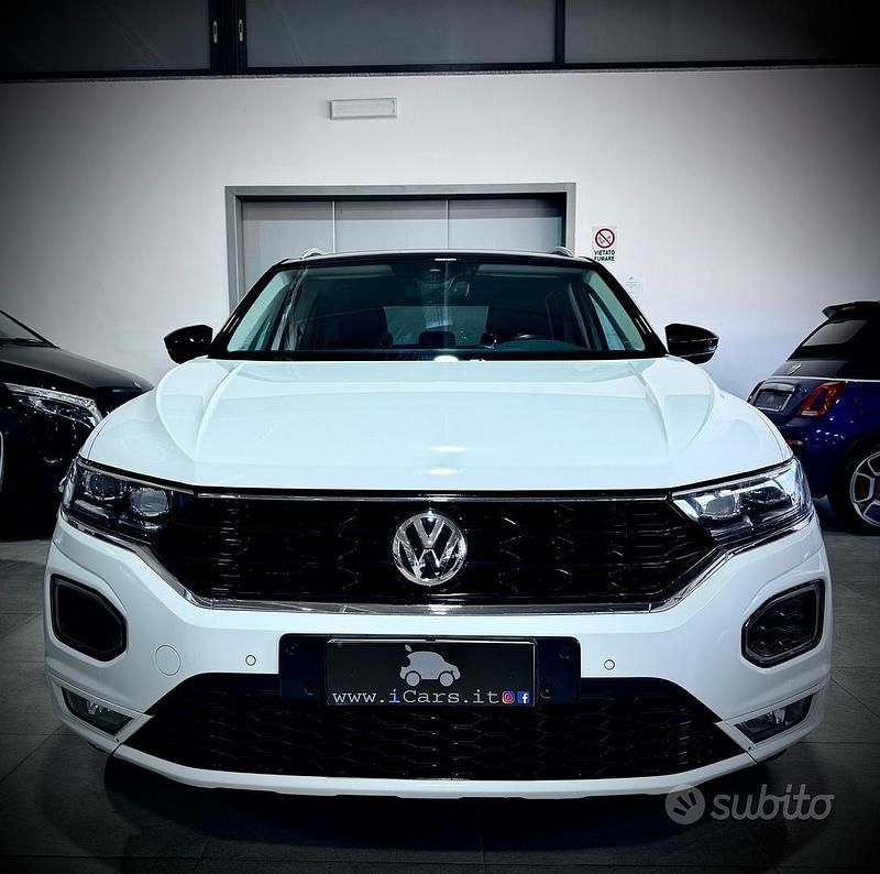 Usata VW T-Roc Advance 116 CV (85 kW) 2018 Bianco SUV