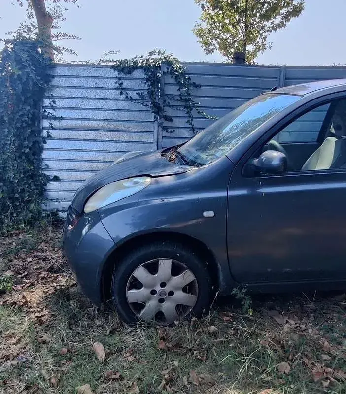 Usata Nissan Micra Acenta 80 CV (58 kW) 2003 Grigio Utilitaria