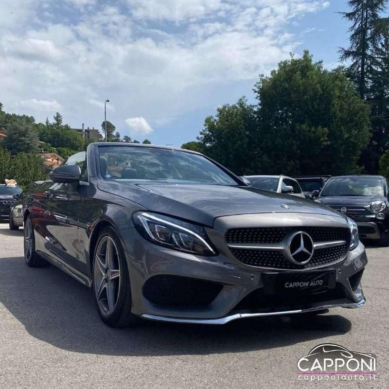 Grigio scuro Usata 2017 Mercedes C220 AMG Coupé | 25.500 € (Cara) - Immagine 1/4