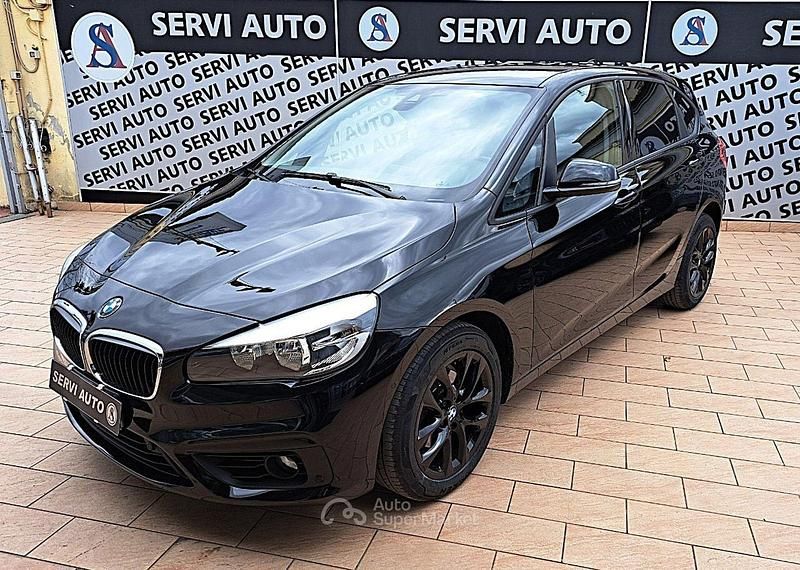 Usata BMW 218 Active Tourer Comfort Edition 150 CV (110 kW) 2017 Nero Monovolume