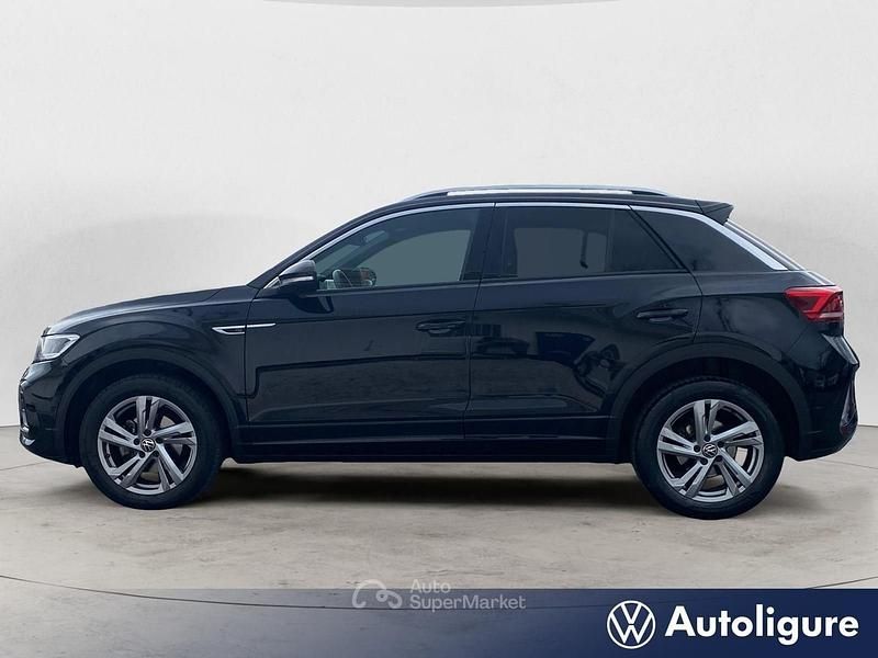 Usata VW T-Roc R-line 150 CV (110 kW) 2023 Nero SUV
