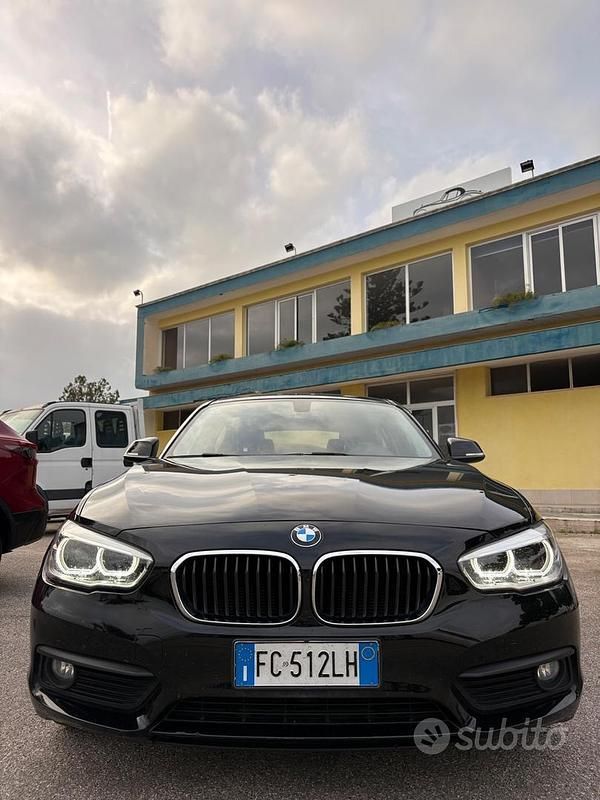 Usata BMW 116 Efficient Dynamics 116 CV (85 kW) 2016 Nero Utilitaria