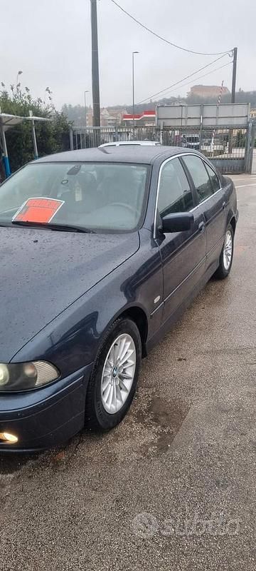 Usata BMW 525 2002 Blu Berlina