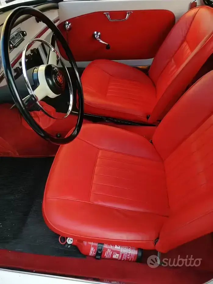 Usata Alfa Romeo Giulietta 1960 Bianco Utilitaria