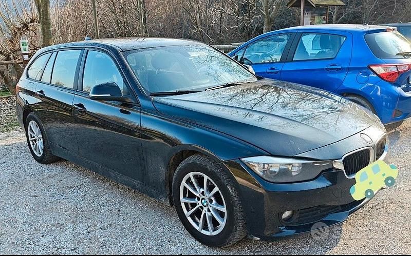 Usata BMW 318 116 CV (85 kW) 2014 Nero Station wagon