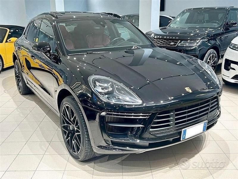 Nero Usata 2020 Porsche Macan Turbo SUV | 68.900 € (Super prezzo) - Immagine 1/4