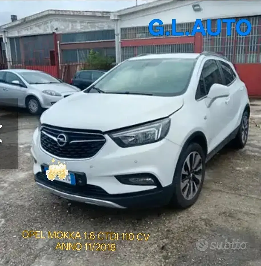 Usata Opel Mokka X 110 CV (80 kW) 2018 Bianco SUV