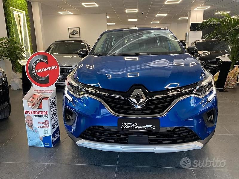 Usata Renault Captur Intens 116 CV (85 kW) 2020 Blu SUV