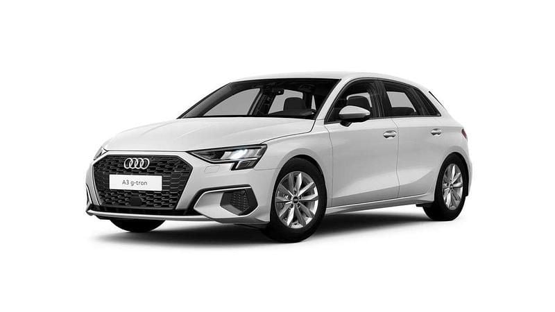 Usata Audi A3 Sportback g-tron Business 131 CV (96 kW) 2022 Bianco ibis Utilitaria