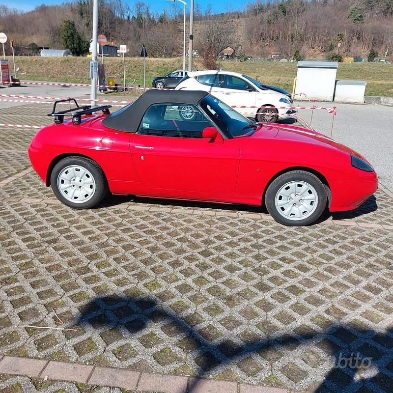 Usata Fiat Barchetta 131 CV (96 kW) 1995 Rosso Cabrio