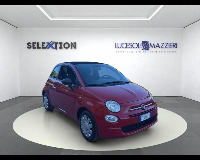 Usata Fiat 500C 69 CV (50 kW) 2024 Rosso Cabrio