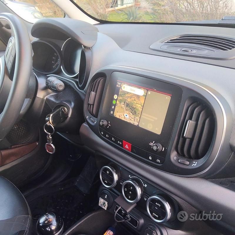 Usata Fiat 500L Lounge 120 CV (88 kW) 2018 Grigio Monovolume