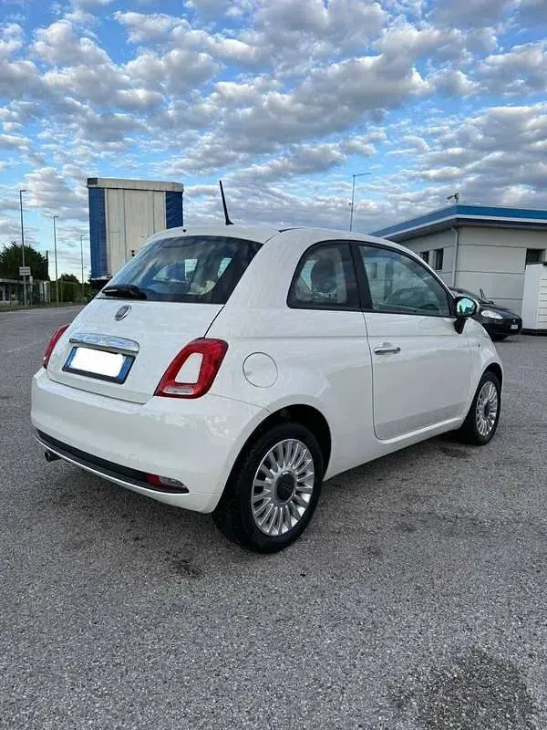 Usata Fiat 500 Lounge 69 CV (50 kW) 2018 Bianco Utilitaria