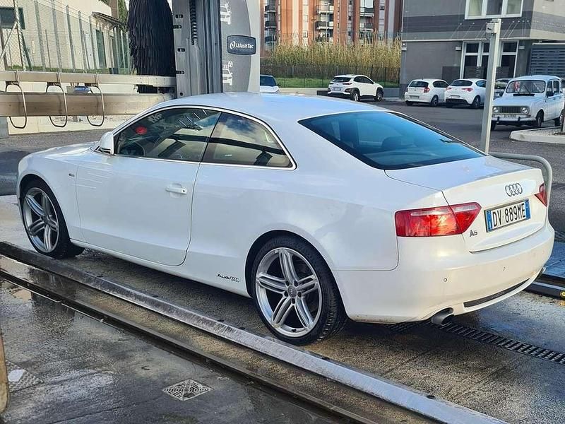 Usata Audi A5 Ambition 190 CV (139 kW) 2009 Bianco Coupé