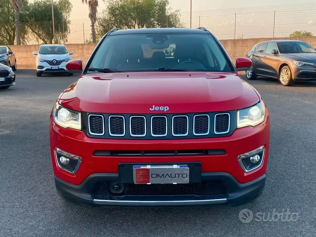 Usata Jeep Compass Limited 120 CV (88 kW) 2020 Rosso SUV