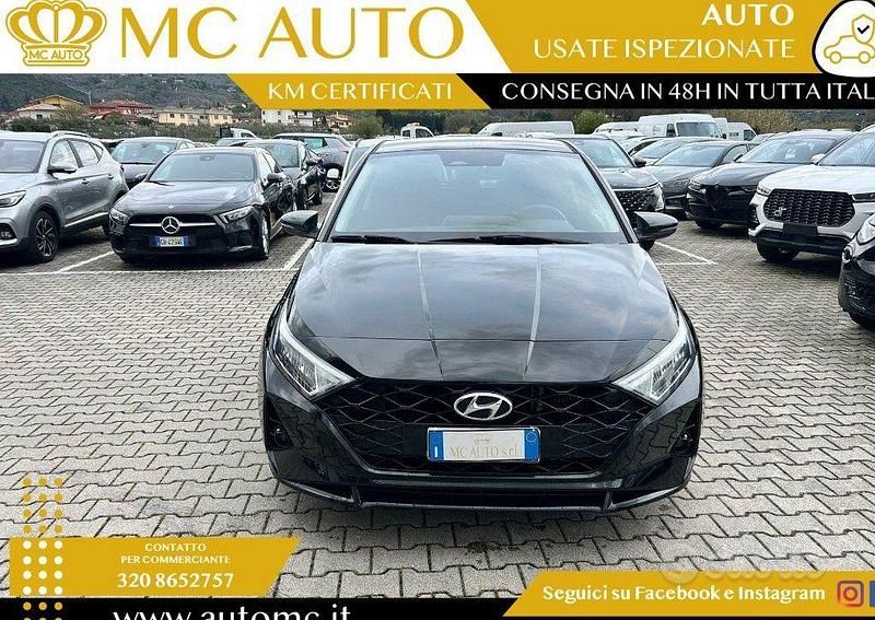 Usata Hyundai i20 100 CV (73 kW) 2021 Nero Utilitaria