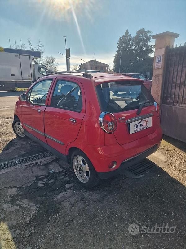 Usata Chevrolet Matiz SE 51 CV (37 kW) 2009 Rosso Utilitaria