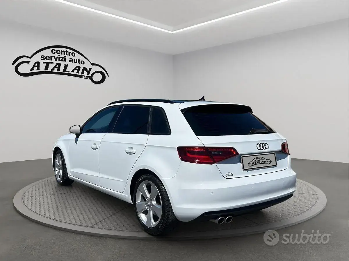 Usata Audi A3 S-Line 150 CV (110 kW) 2015 Bianco Berlina