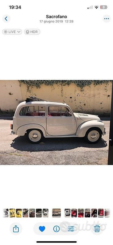 Bianco Usata 1950 Fiat Belvedere Station wagon | 6500 € - Immagine 1/4