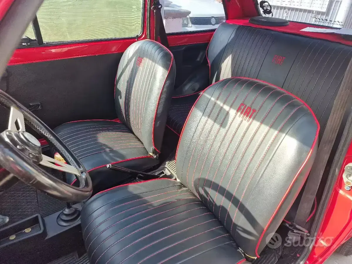 Usata Fiat 126 24 CV (17 kW) 1985 Rosso Utilitaria