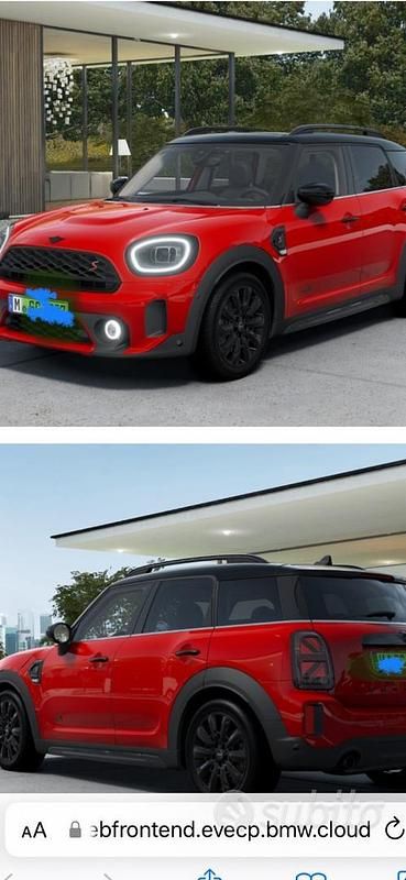 Usata Mini Countryman 190 CV (139 kW) 2023 Rosso SUV