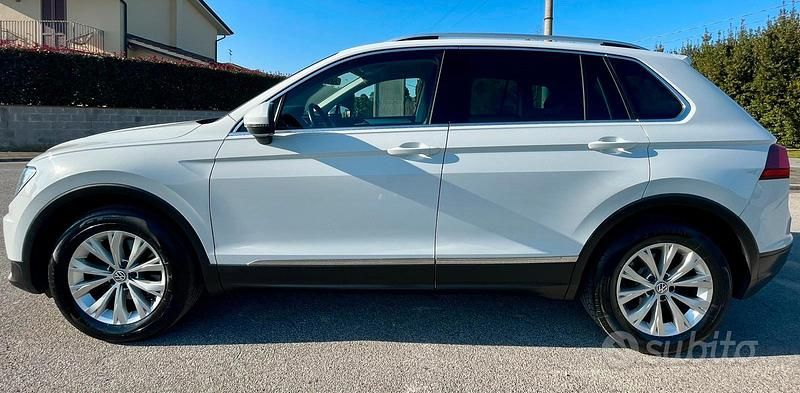 Usata VW Tiguan 125 CV (91 kW) 2017 Bianco SUV
