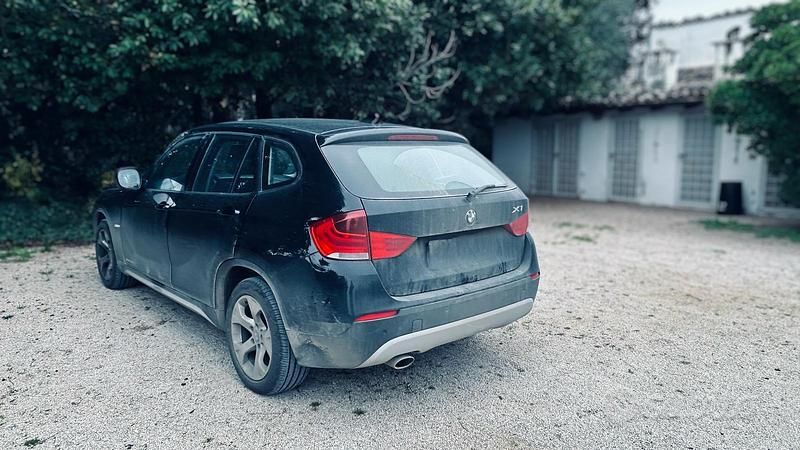 Usata BMW X1 177 CV (130 kW) 2009 Nero SUV
