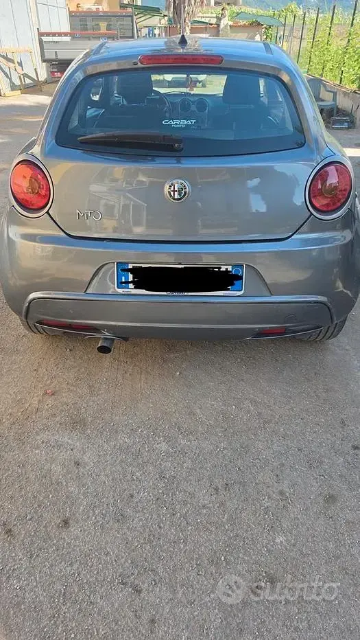 Usata Alfa Romeo MiTo 120 CV (88 kW) 2010 Grigio Utilitaria