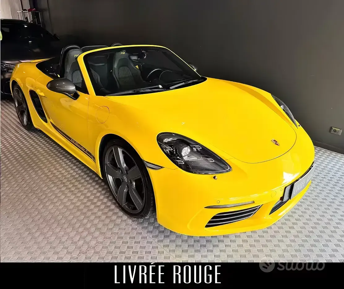 Usata Porsche 718 299 CV (219 kW) 2019 Giallo Cabrio